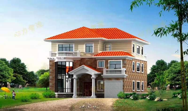 開遠輕鋼別墅建筑公司 29萬起建別墅 【免費定制設(shè)計】(圖1) 睿婕輕鋼別墅