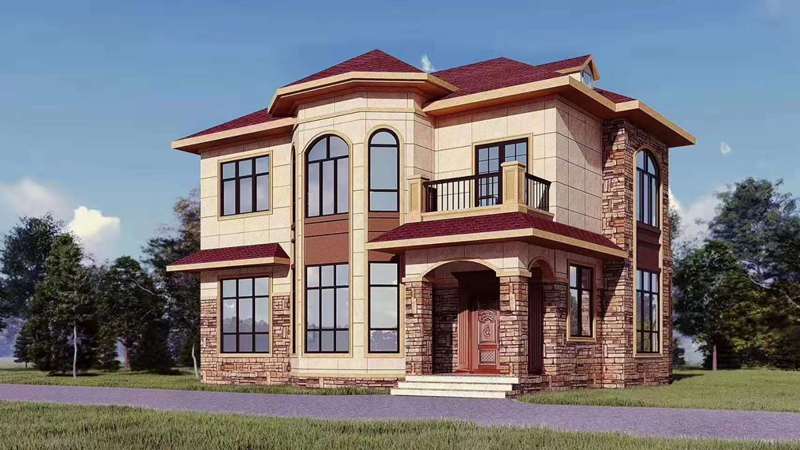 輕鋼別墅有哪些優(yōu)勢?防不防火?(圖2) 睿婕輕鋼別墅