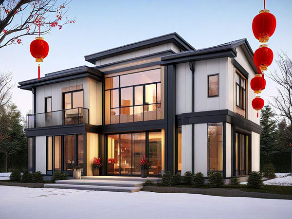 2025年春節期間睿婕輕鋼別墅公司全面停工，祝大家在新的一年里萬事如意